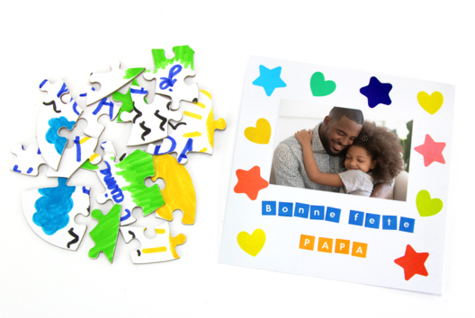 Heart Puzzle for Father's Day - 2 - Father's Day Crafts - 10doigts.com - Father's Day Crafts - 10doigts.fr - 2