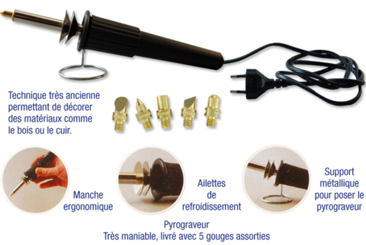Wood Burning Technique - 0 - Hands-on Activities to Introduce Engraving - 10doigts.com - Hands-on Activities to Introduce Engraving - 10doigts.fr