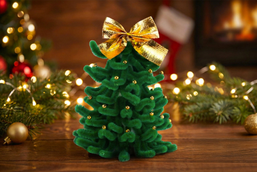 Pipe Cleaner Christmas Tree - 2 - Christmas Crafts - 10doigts.com - Christmas Crafts - 10doigts.fr - 2