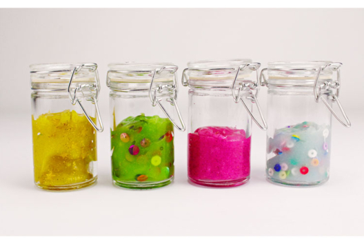 slime colorido - Actividades manuales de modelado - 10doigts.fr