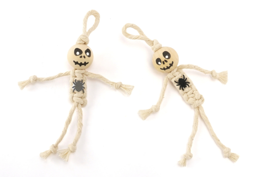 esqueleto llavero Halloween DIY - Manualidades para Halloween - 10doigts.fr - 2