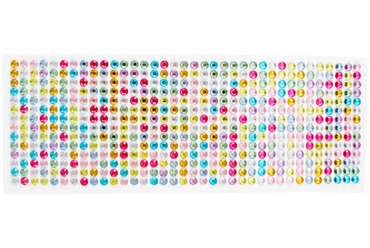 Sticker rhinestones - Glitter and Rhinestones - 10doigts.fr