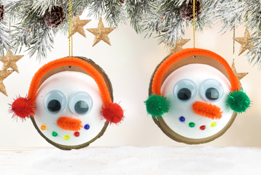 Snowman Ornaments - 0 - Christmas Craft Activities - 10doigts.com - Christmas Craft Activities - 10doigts.fr