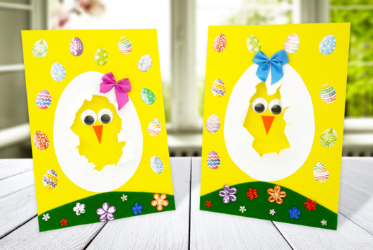 Easter Chick in Its Broken Egg - 2 - DIY Easter Crafts - 10doigts.com - DIY Easter Crafts - 10doigts.fr - 2