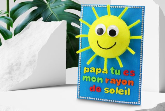 3D Sun Board for Father's Day - 1 - Father's Day Crafts - 10doigts.com - Father's Day Crafts - 10doigts.fr
