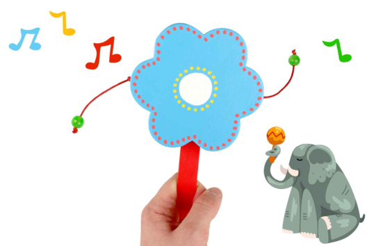 tam tam flor - Actividades manuales Carnaval, Martes de Carnaval - 10doigts.fr