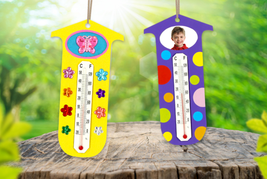 Customizable Thermometer - 1 - Hands-on Activities on the Weather Theme - 10doigts.com - Hands-on Activities on the Weather Theme - 10doigts.fr