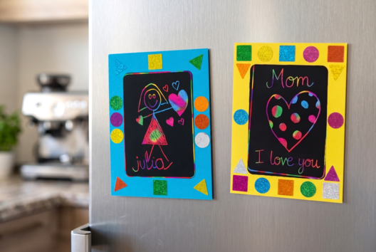 magnetic-frame-mothers-day-diy-kids - Mother's Day Crafts - 10doigts.fr - 2