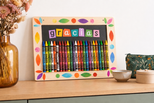pizarra gracias regalo fin de año niños maestra - Ideas de regalos de fin de curso para maestras y profesores - 10doigts.fr - 2