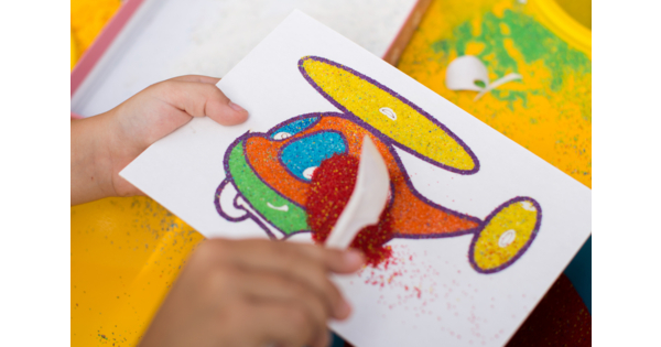 Colored Sand - Visual arts