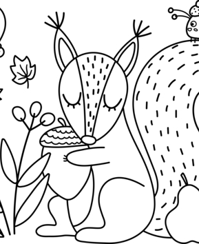 Forest animals11 - 10doigts.fr