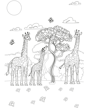 Jungle animals18 - 10doigts.fr