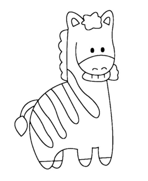 Zebra 01 - 10doigts.fr