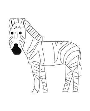 Zebra 05 - 10doigts.fr