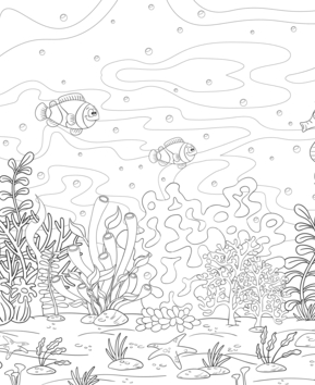 Marine animals 6 - 10doigts.fr