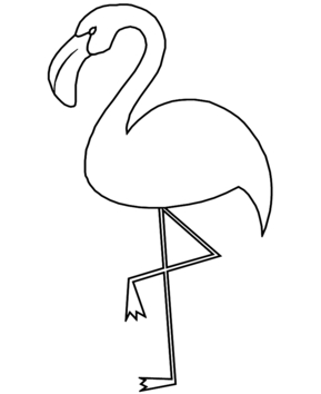 Pink flamingo 01 - 10doigts.fr