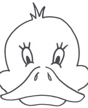 Duck mask - 10doigts.fr