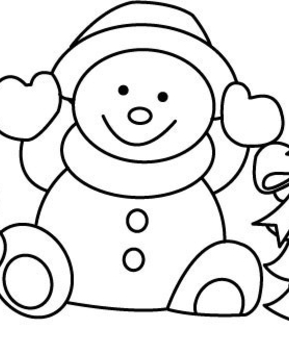 Snowman 01 - 10doigts.fr