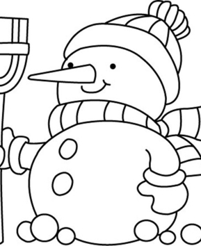 Snowman 05 - 10doigts.fr