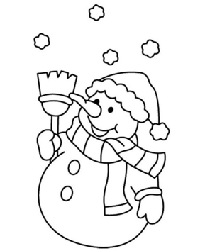Snowman 06 - 10doigts.fr