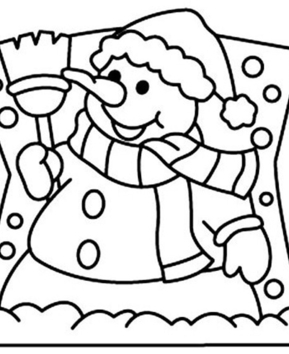 Snowman 07 - 10doigts.fr