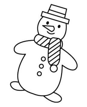 Snowman 08 - 10doigts.fr
