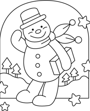 Snowman 09 - 10doigts.fr