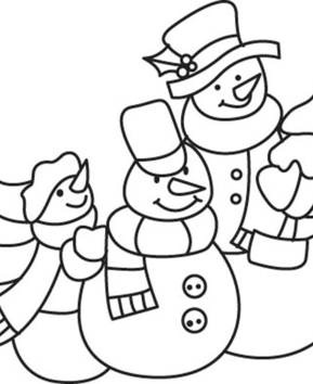 10 Snowman - 10doigts.fr