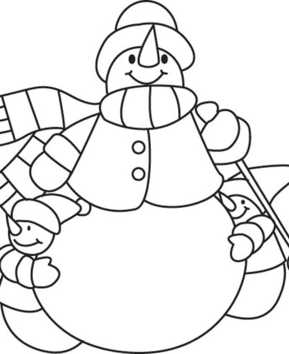 Snowman 11 - 10doigts.fr