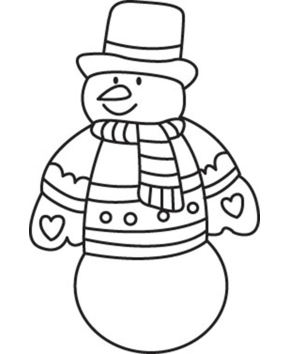 Snowman 14 - 10doigts.fr