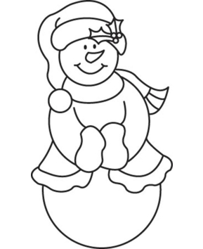 Snowman 16 - 10doigts.fr
