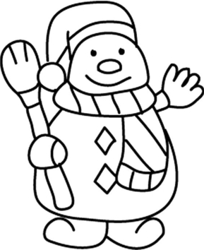 Snowman 28 - 10doigts.fr