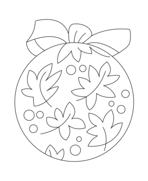 10 Christmas baubles - 10doigts.fr
