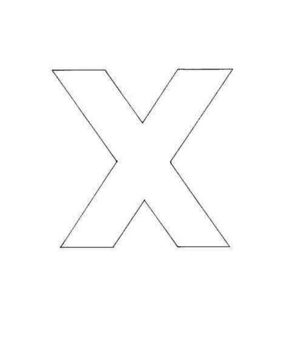 x minúscula - 10doigts.fr