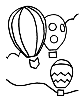 Hot Air Balloon 02 - 10doigts.fr