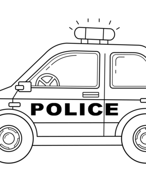 Coche de policía 01 - 10doigts.fr