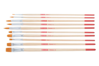 10 oil and acrylic brushes - Polyester - Brushes and brushes for acrylic painting - 10doigts.fr