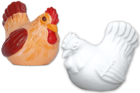 Styrofoam Chicken - 0 - Styrofoam Animals - 10doigts.com - Styrofoam Animals - 10doigts.fr