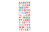 Epoxy Alphabet Stickers - 0 - Alphabet Stickers, Messages - 10doigts.com - Alphabet Stickers, Messages - 10doigts.fr