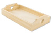 Mini bandeja de madera 13 x 22 cm - Objetos de madera para la cocina - 10doigts.fr