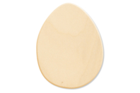 Huevo de madera natural para decorar - Siluetas de madera - 10doigts.fr