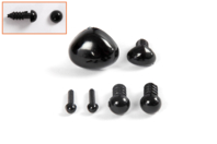 Screwing Eyes and Noses Accessories - 40 Pieces - 1 - Modeling Tools - 10doigts.com - Modeling Tools - 10doigts.fr