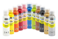 pintura acrílica brillante - Pintura acrílica satinada, brillante - 10doigts.fr
