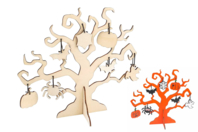 Spooky Tree and Wooden Shapes - 1 - Halloween Decoration Stands - 10doigts.com - Halloween Decoration Stands - 10doigts.fr