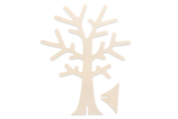 Wooden Jewelry Tree Stand - 18 cm - 1 - Jewelry Boxes and Holders - 10doigts.com - Jewelry boxes and displays: the perfect case for your creations - 10doigts.fr