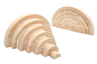 ARC-EN-CIEL EN BOIS - Juegos y Juguetes de Madera - 10doigts.fr