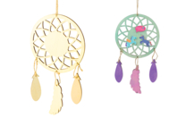 Small Mandala Dreamcatcher - 1 - Dreamcatcher Supports - 10doigts.com - Dreamcatcher Supports - 10doigts.fr