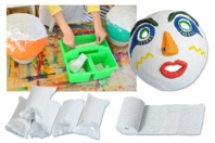 White Plaster Strips - 5 Strips - 1 - Plaster - 10doigts.com - Plaster - 10doigts.fr
