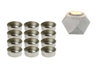 Bases calefactoras - 12 unidads - Candelabros y portavelas - 10doigts.fr