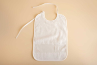 White Terry Bib - 1 - Cotton, Linen - Textiles - 10doigts.com - Cotton, Linen - Textiles - 10doigts.fr